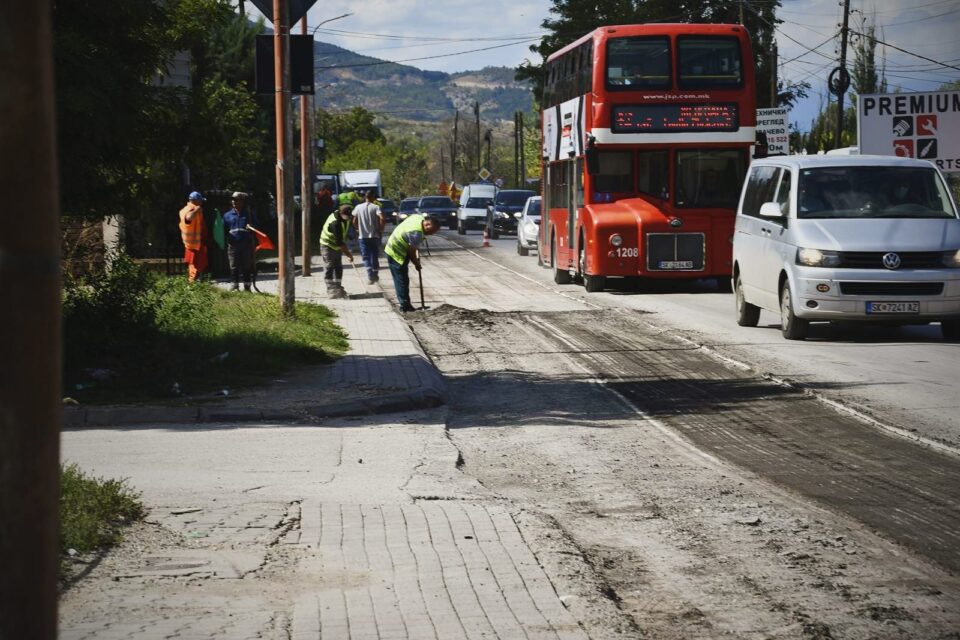 Ѓорѓиевски: По неколку децении се реконструира коловозот на влезот во Драчево