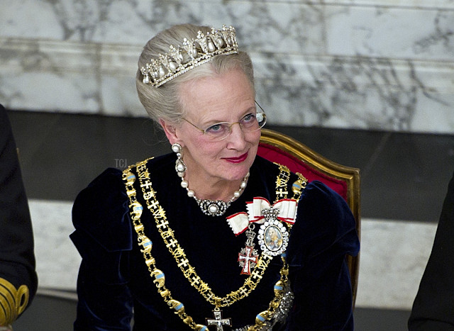 Данската кралица Маргарет Втора го слави својот златен јубилеј, педесетгодишнината од стапувањето на тронот