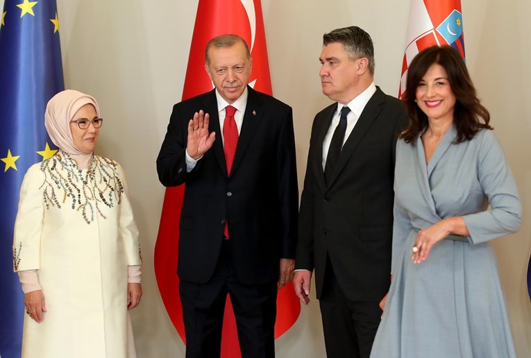 Ердоган во Загреб на средби со државниот врв
