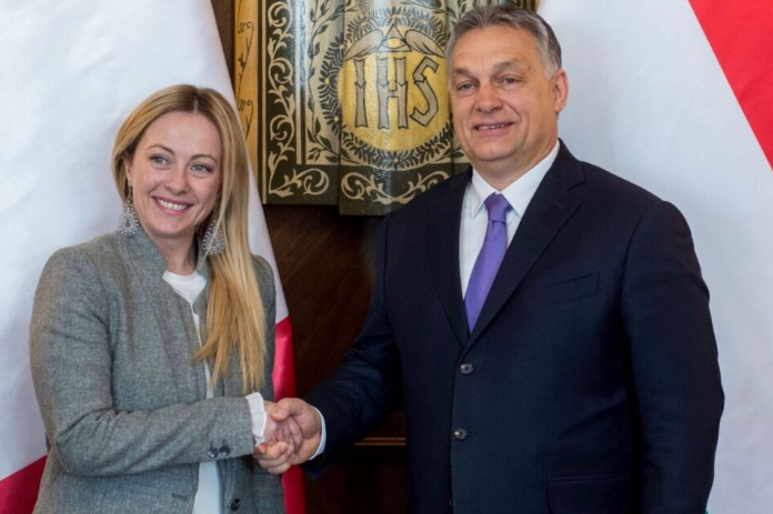 Орбан и честиташе на Мелони за победата