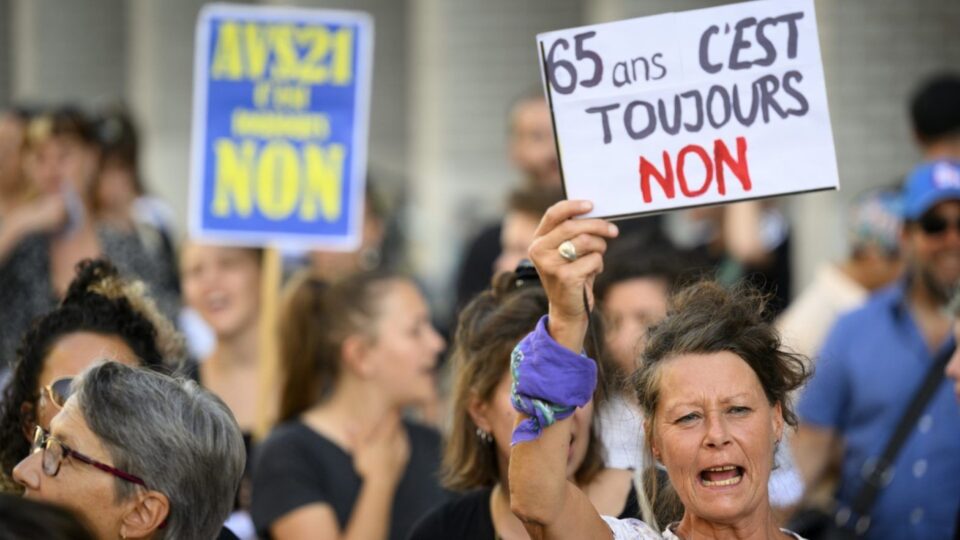Швајцарија гласа „nein“ за пензионирање на жените на 65 години