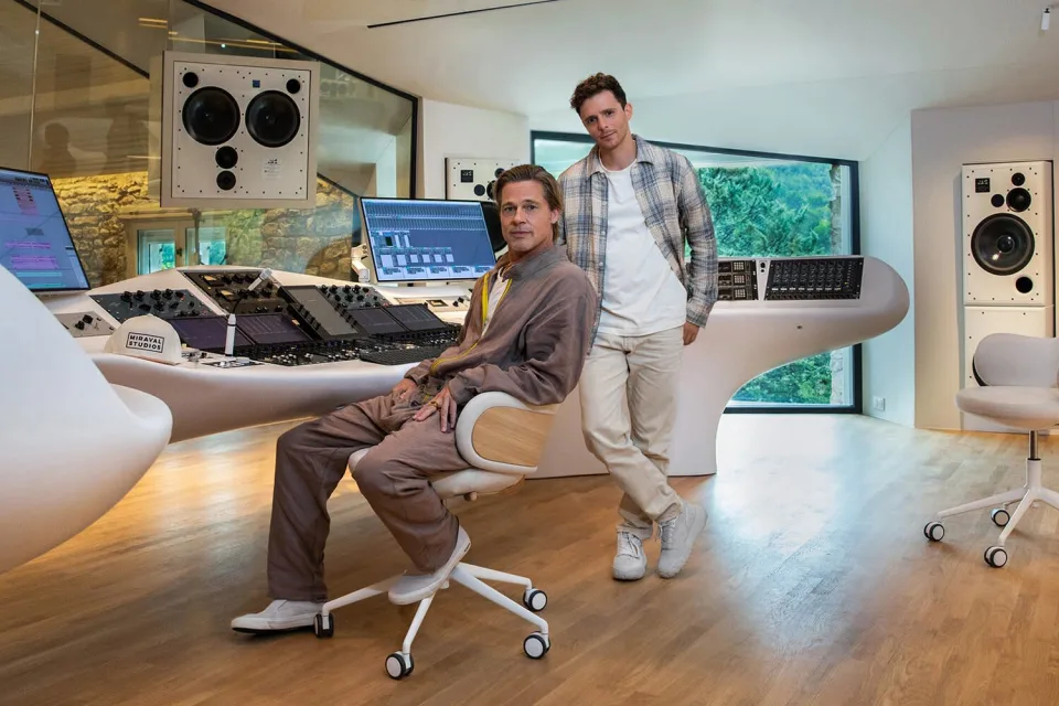Бред Пит го обнови музичкото студио „Миравал“ во Франција кое го користеа Шаде, Стинг, Елтон Џон, „Кјур“…