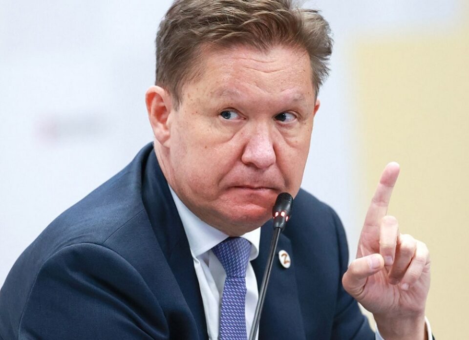 Шефот на „Газпром“ до ЕУ: Имате гас уште за два месеци