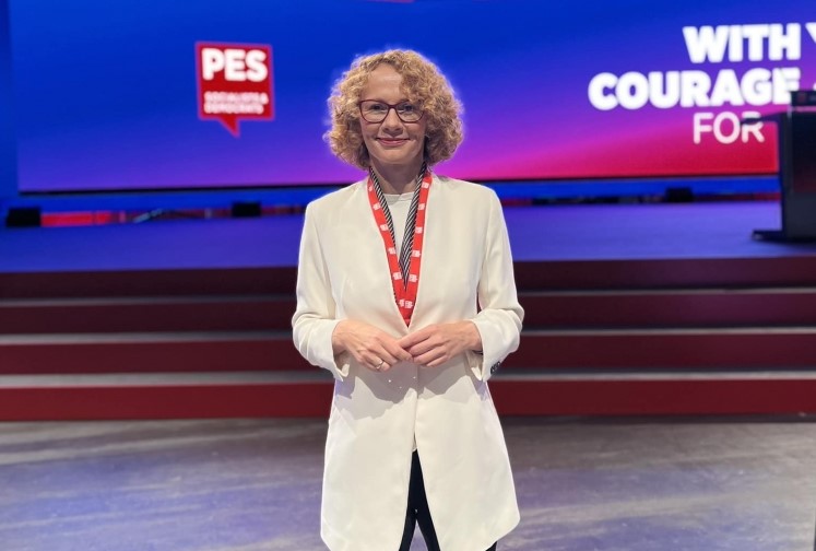 Шекеринска избрана за потпретседателка на европските социјалисти