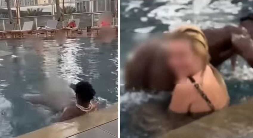 Познат спортист го покажуваше половиот орган во отворен базен и го туркаше задникот во лице на стаписана жена