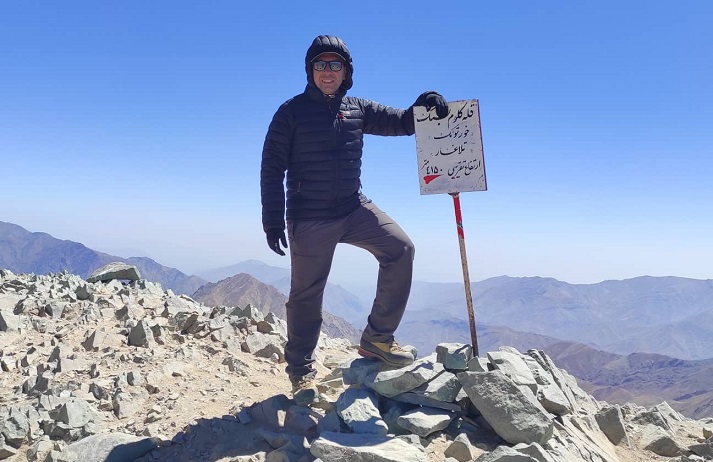 Кумановец го искачи највисокиот врв во Иран и Мала Азија