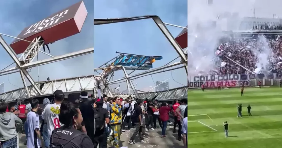 Се урна преполната трибина на стадионот „Монументал“, десетина повредени