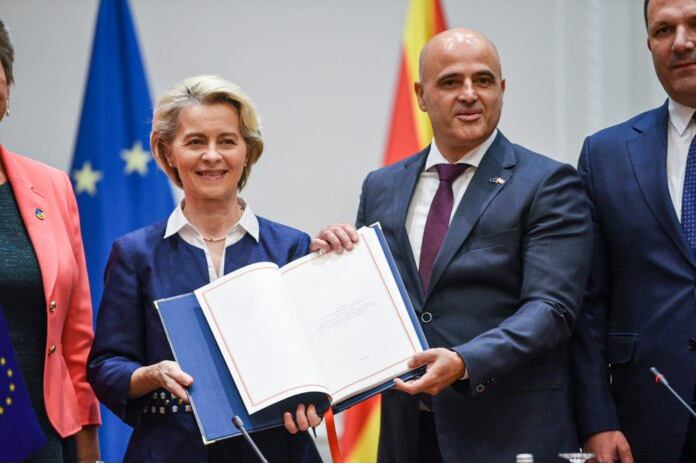 Ковачевски – Фон дер Лајен: 80 милиони евра поддршка од ЕУ за Македонија за справување со енергетската криза