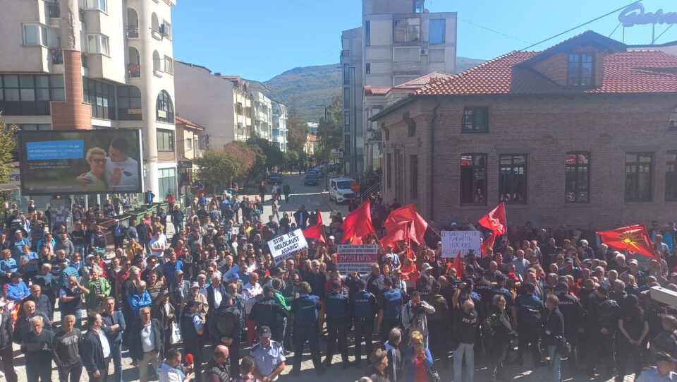 МВР: Не се регистрирани инциденти на протестот во Охрид