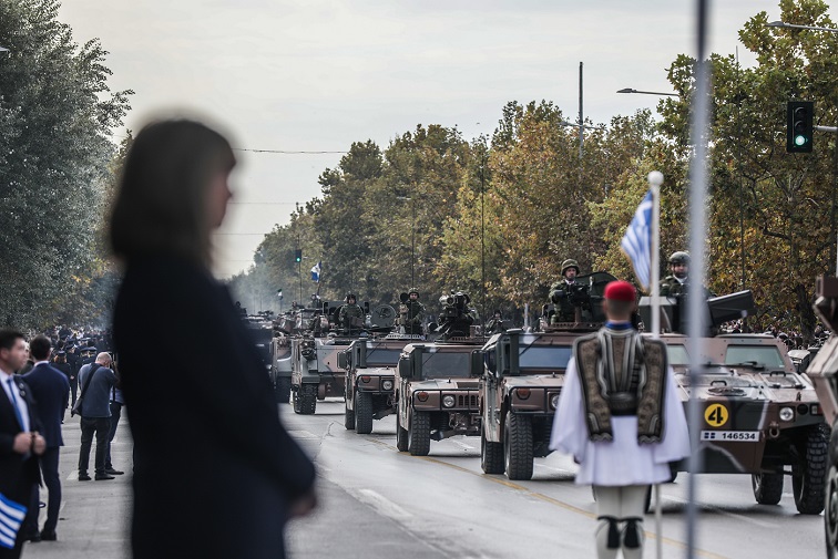 Германски тенкови „Мардер“ и француски авони „Рафал“ на воена парада во Солун