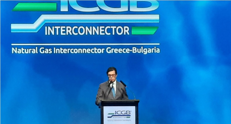Пендаровски: Интерконекторот ИГН отвора сигурна порта за диверзифициран природен гас за Југоисточна Европа