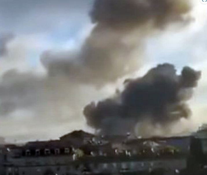 Напад врз Киев, серија експлозии во главниот град на Украина
