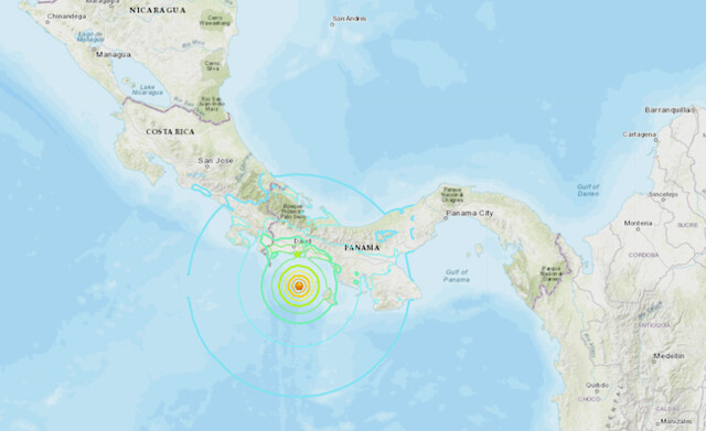 Земјотрес со јачина 6,7 степени по Рихтер ја погоди Панама