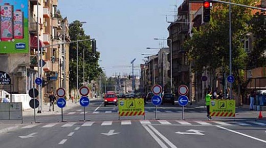 Посебен сообраќаен режим во среда и четврток во Скопје