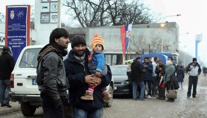 Во Србија има 5.500 мигранти и 3.500 бегалци од Украина