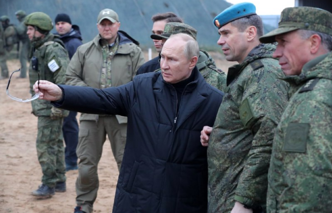 Путин лично проверил како се одвива обуката на мобилизираните