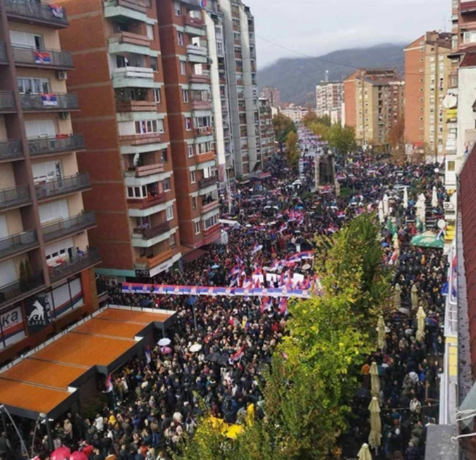 Доста ни е теророт на Курти, заврши собирот на Србите во Митровица