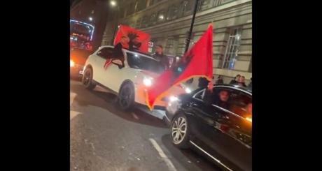 Албанци го блокираа Лондон