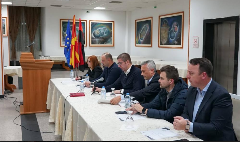 ЦК на ВМРО-ДПМНЕ со две барања: Организирање на предвремени парламентарни избори и итно усвојување на нашите предлози за закрепнување на економијата