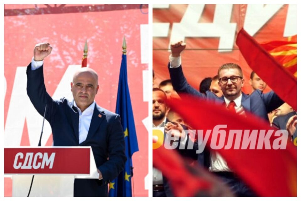 Анкета: Двојна предност на ВМРО-ДПМНЕ пред СДСМ