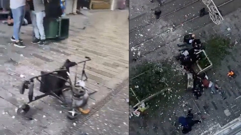 Вознемирувачко: Нови видеа од екплозијата во Истанбул, според Ердоган најверојатно е терористички напад