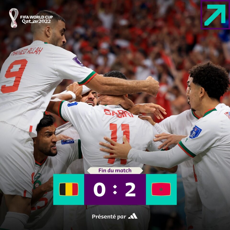 СП 2022: Мароко на чекор од осминафиналето, со 2:0 ја победи Белгија