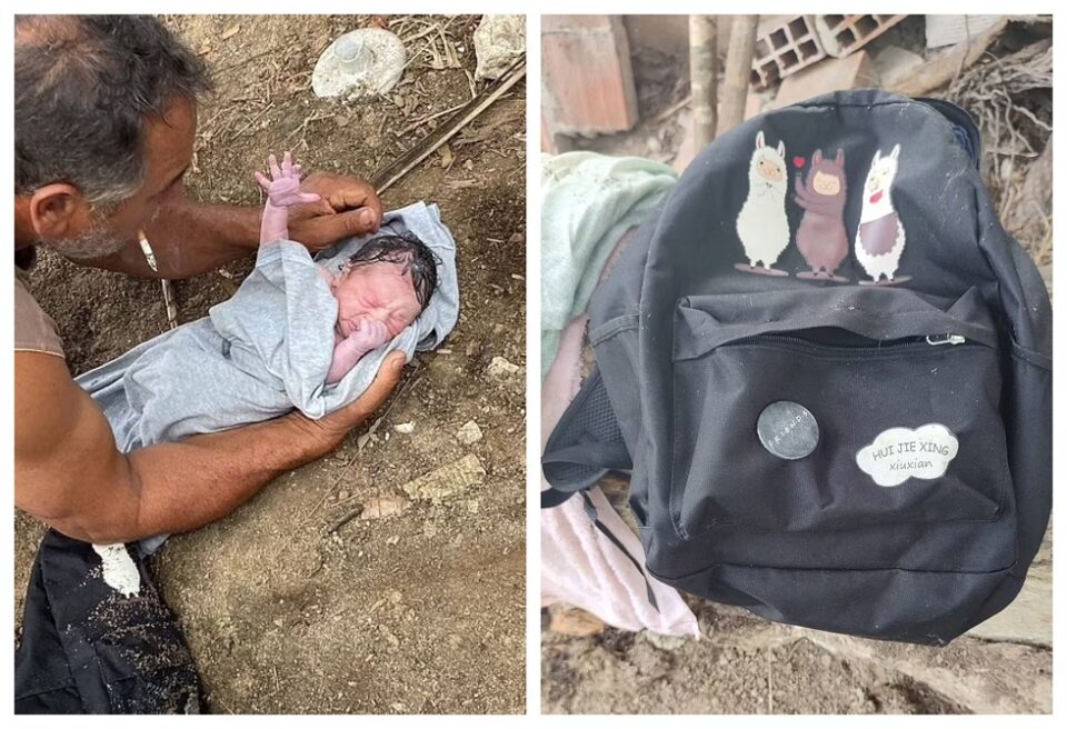 Рибари спасија новороденче ставено во ранец и фрлено во река