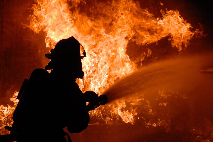 ЦУК: Попладнево голем пожар на влезот од Виница, пожарникарите успеале да го изгаснат