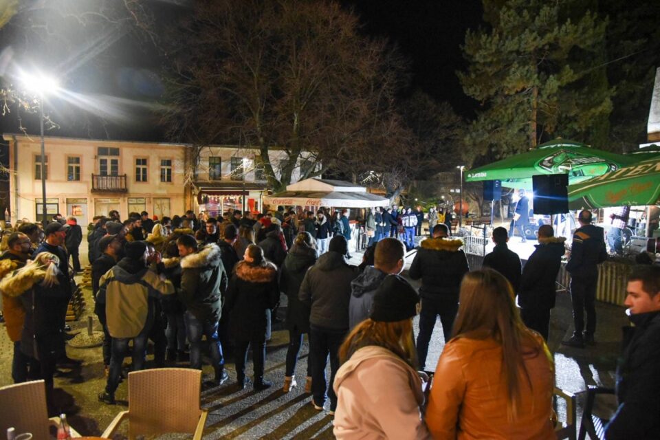 Женска тепачка ноќва во Валандово