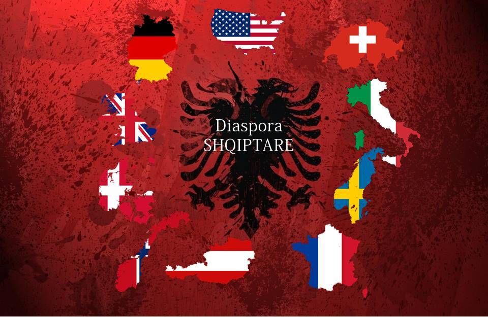 Албанската дијаспора трета во светот