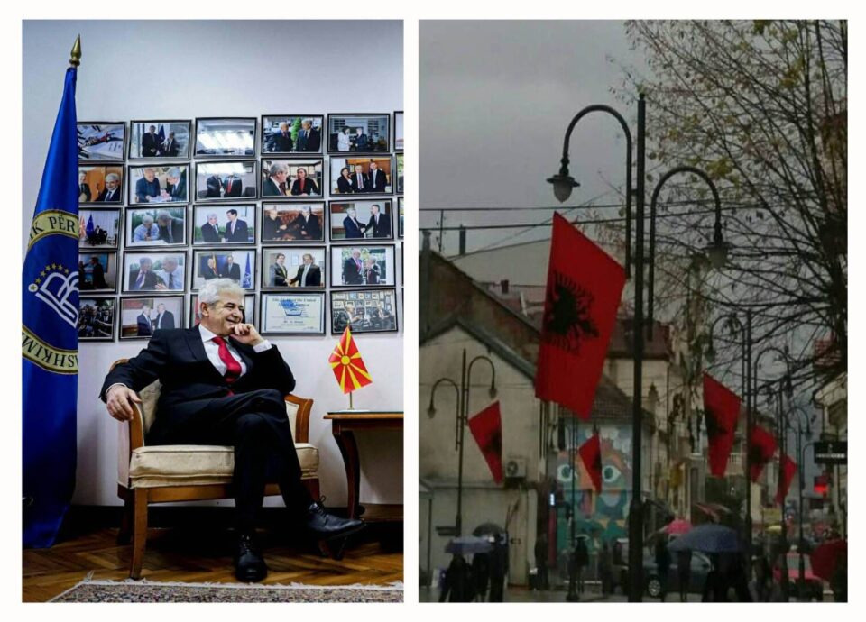 Додека Али ни мафта со македонското знаме за полесно да голтнеме отварање на Уставот, ДУИ ни воведуваат неуставна двојазичност