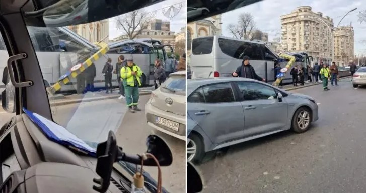 Тинејџер загина откако автобус со грчки туристи се удри во надвозен знак во Букурешт