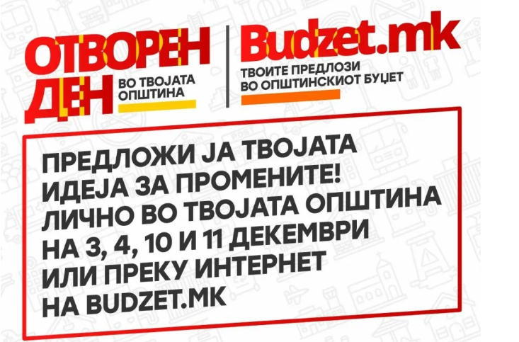 Граѓаните ги креираат општинските буџетите според своите потреби: Предложени 458 проекти низ општините каде што градоначланиците се од ВМРО-ДПМНЕ