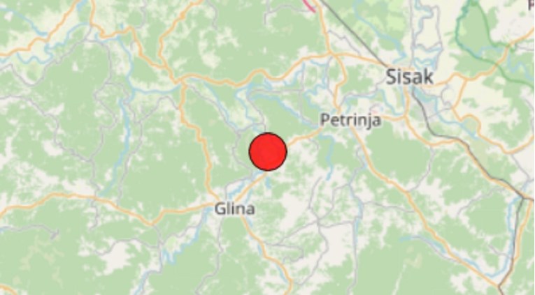 Повторно земјотрес од 3 степени според Рихтер кај Петриња