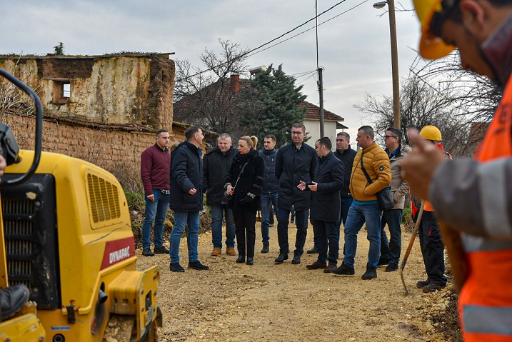 Стефковски: Во првиот месец на новата година, се градат над 7 километри нова фекална канализација