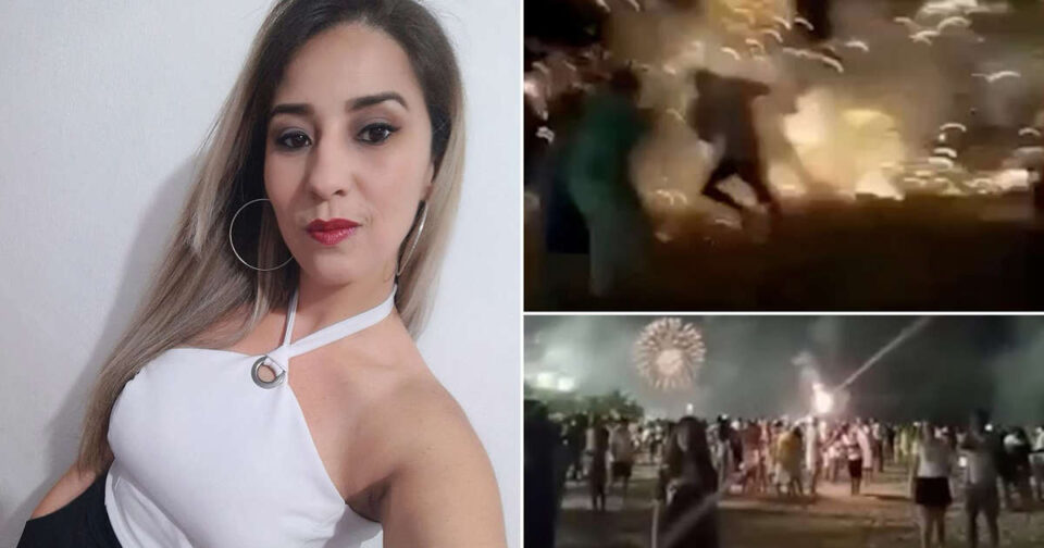 Бразилка загина на новогодишна прослава, огнометот ѝ се заглави во облеката