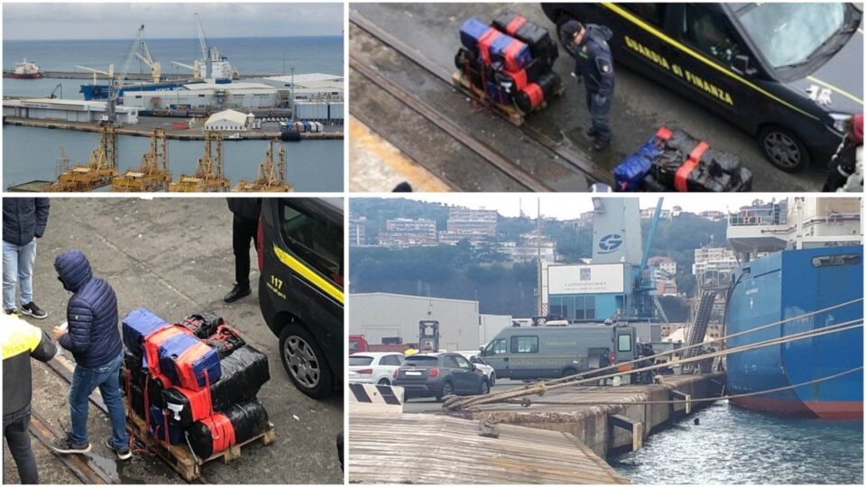 Завиткан во целофан, скриен кај моторот: Четворица Албанци во Италија се обиделе да шверцуваат тон кокаин од Бразил