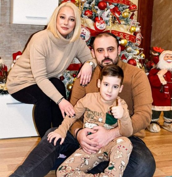 Градоначалниците Георгиевски, Стојкоски и Стефковски со семејствата за Божик