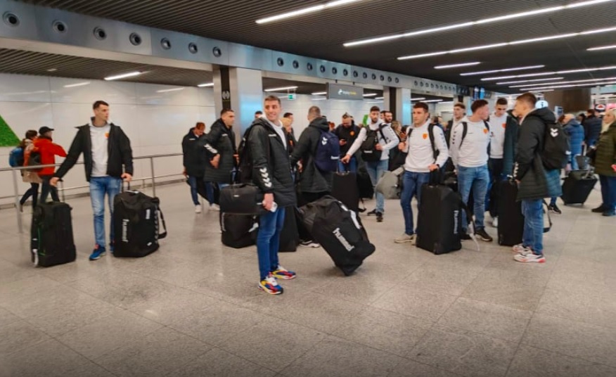 Ракометната репрезентација на Македонија пристигна во Краков