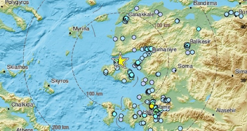 Земјотрес во Турција, почувствуван и во Грција
