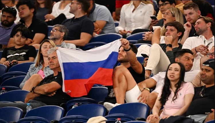 На Австралија опен е забрането истакнување руски и белоруски знамиња