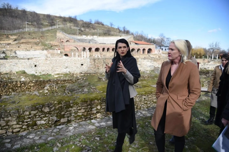 Костадиновска – Стојчевска и Агелер во Хераклеја: Имаме уникатно богатство на чија заштита посветено работиме
