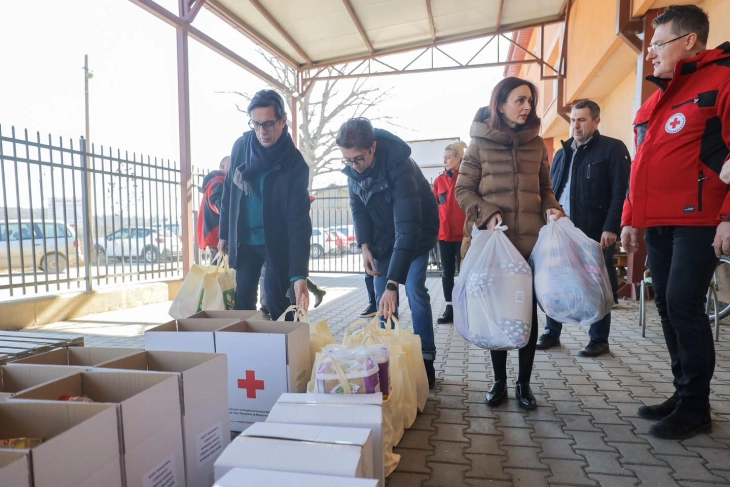 Донација од Пендаровски за настраданите во Турција и Сирија
