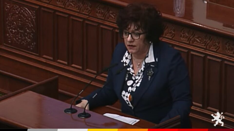 Премиерот држеше сосема неточен говор, вели пратеничката Стаменкоска-Трајкоска