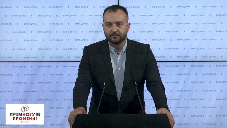 Лефков: ВМРО-ДПМНЕ никогаш не било покохезивно и посплотено како сега