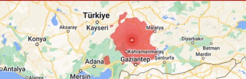 Нов силен земјотрес предмалку повторно ја погоди Турција, 7.7 степени по Рихтер