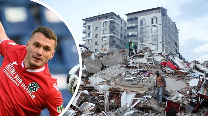 Германски фудбалер скокнал од втор кат за да се спаси од земјотресот во Турција