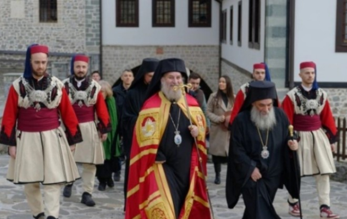 Висок претставник на Вселенската патријаршија во посета на Бигорски манастир
