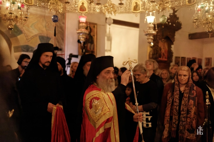 Бигорската Обител го прослави именденот на епископ антаниски г. Партениј