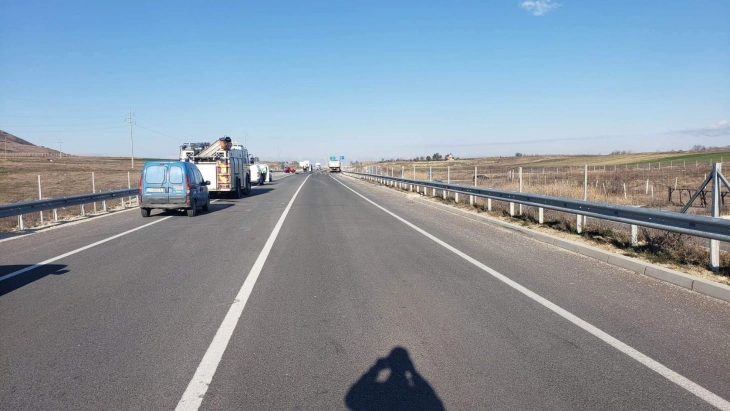 Експресниот пат Штип – Кочани во прекин поради сообраќајка